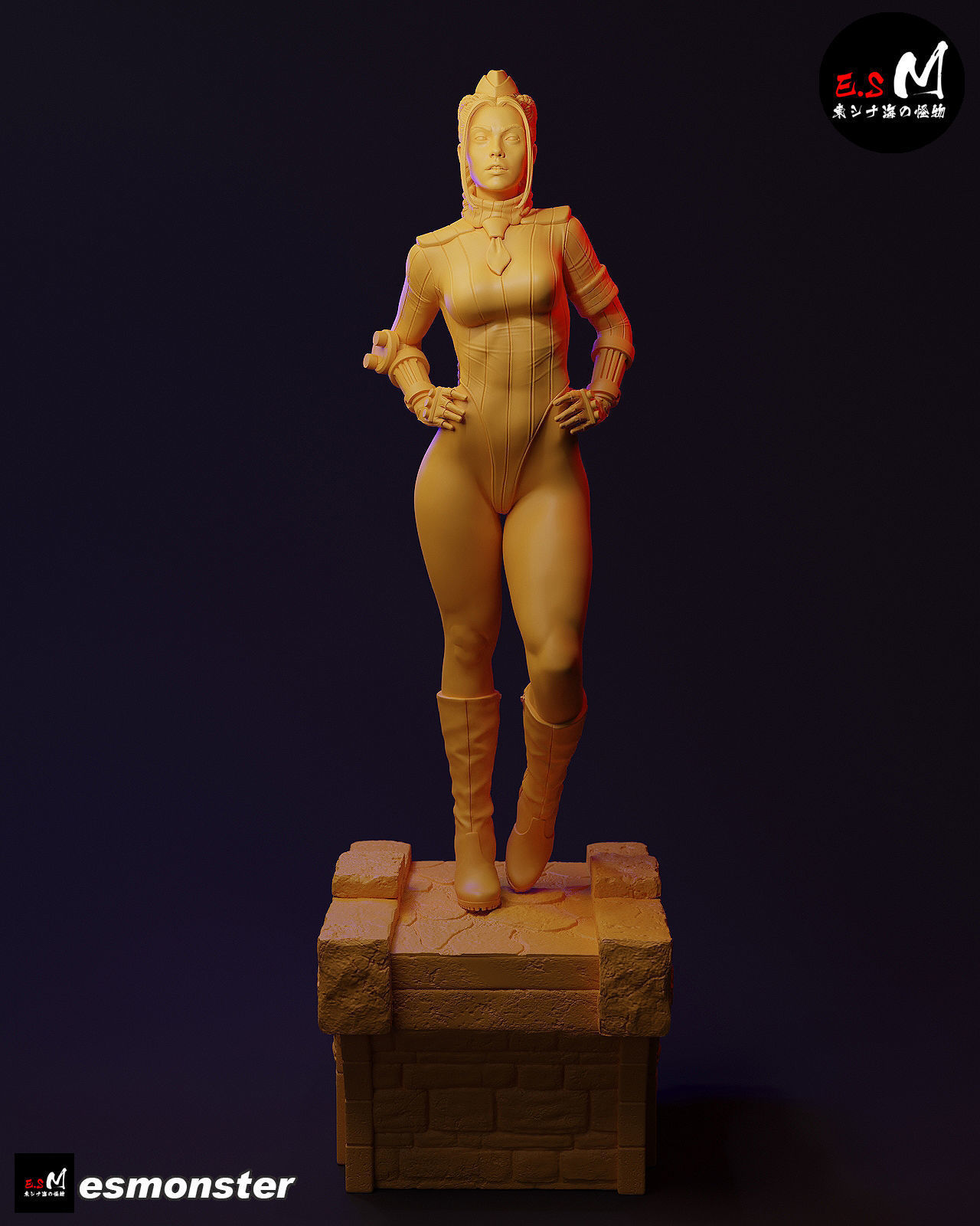 CAMMY 4 CHARACTER BY ESM 3D print model_17