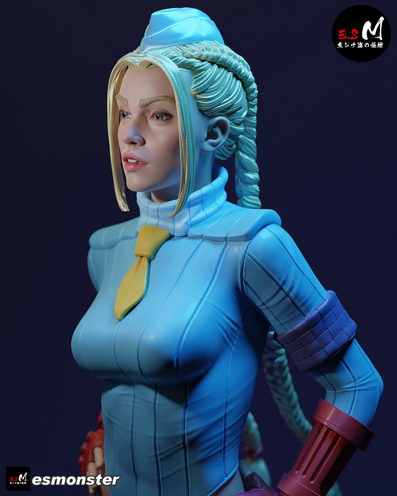 CAMMY 4 CHARACTER BY ESM 3D print model_4