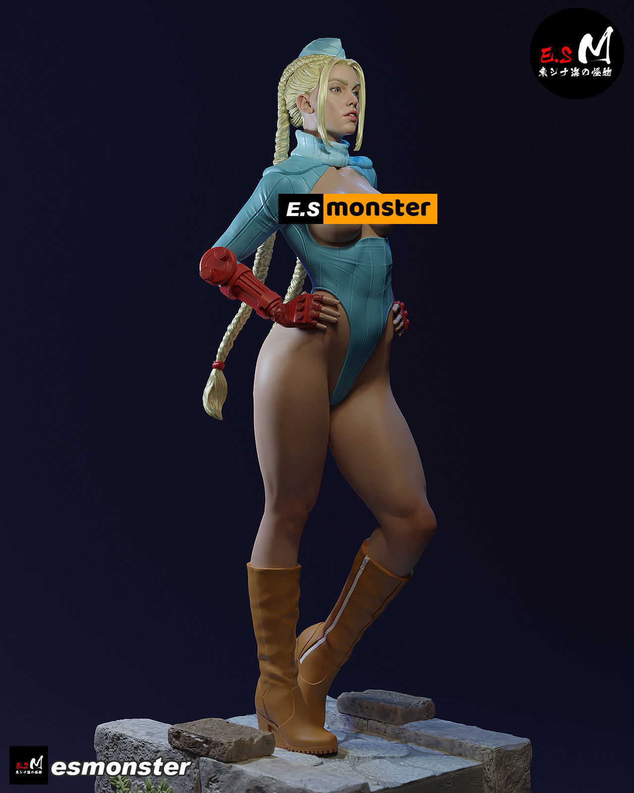 CAMMY 4 CHARACTER BY ESM 3D print model_9