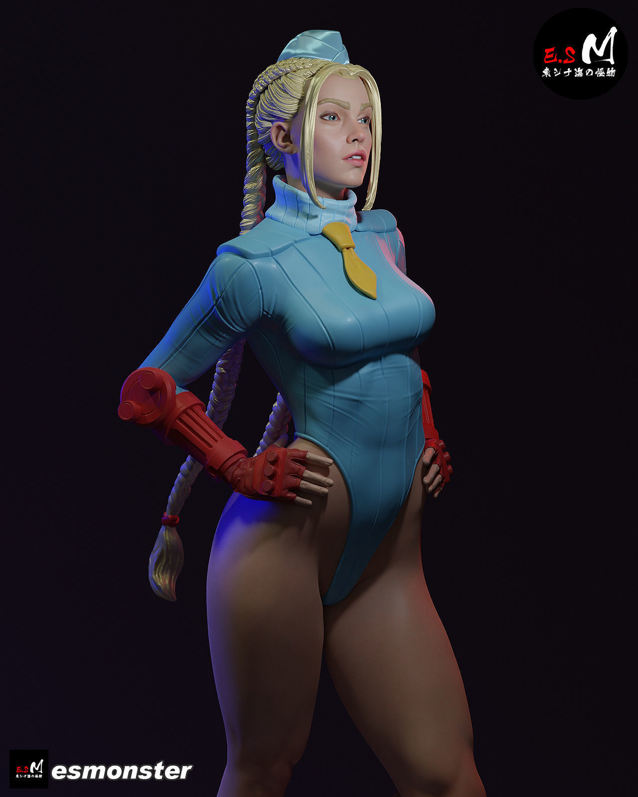 CAMMY 4 CHARACTER BY ESM 3D print model_1