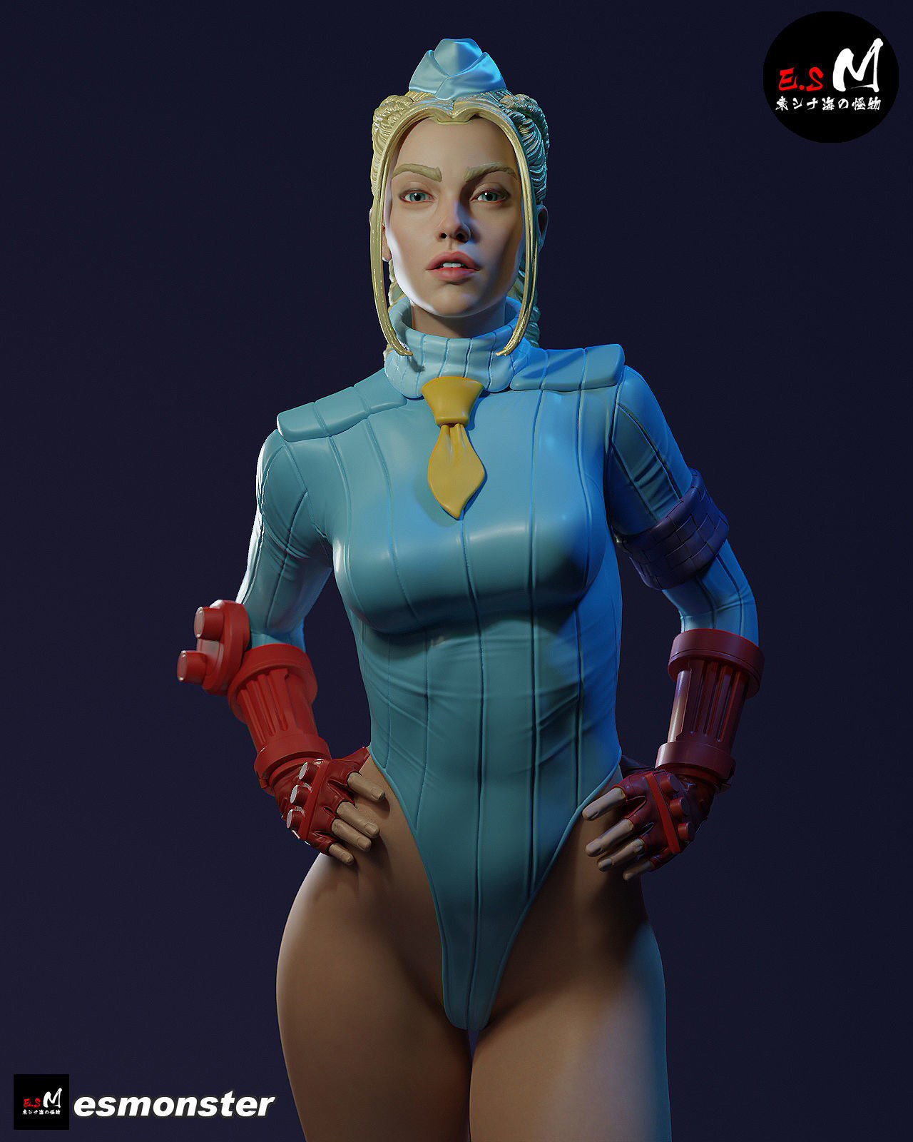 CAMMY 4 CHARACTER BY ESM 3D print model_24