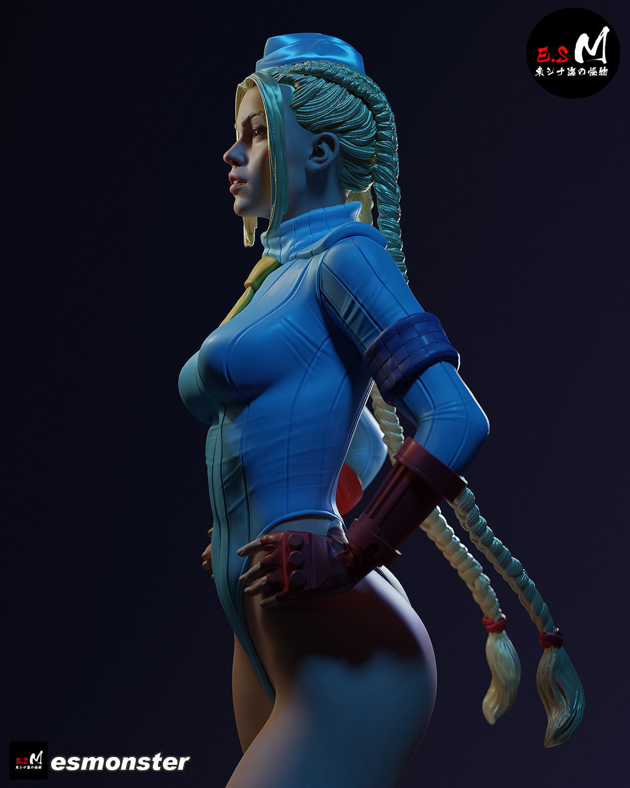 CAMMY 4 CHARACTER BY ESM 3D print model_8