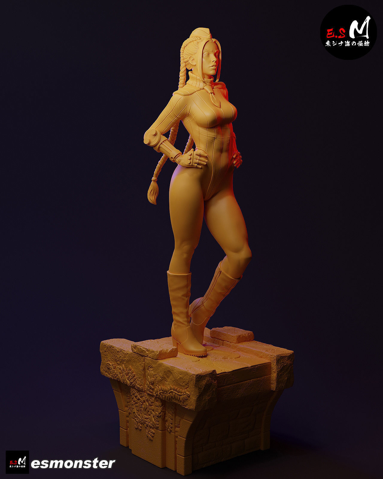 CAMMY 4 CHARACTER BY ESM 3D print model_20