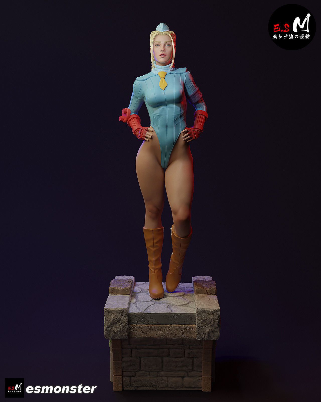 CAMMY 4 CHARACTER BY ESM 3D print model_25