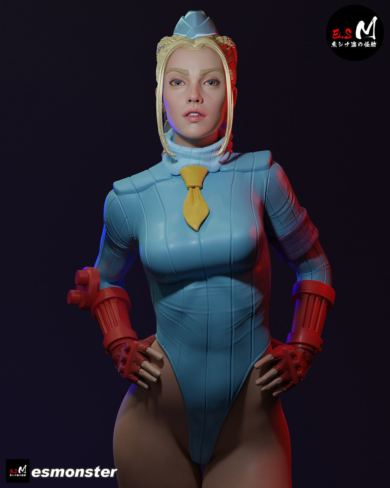 CAMMY 4 CHARACTER BY ESM 3D print model_2
