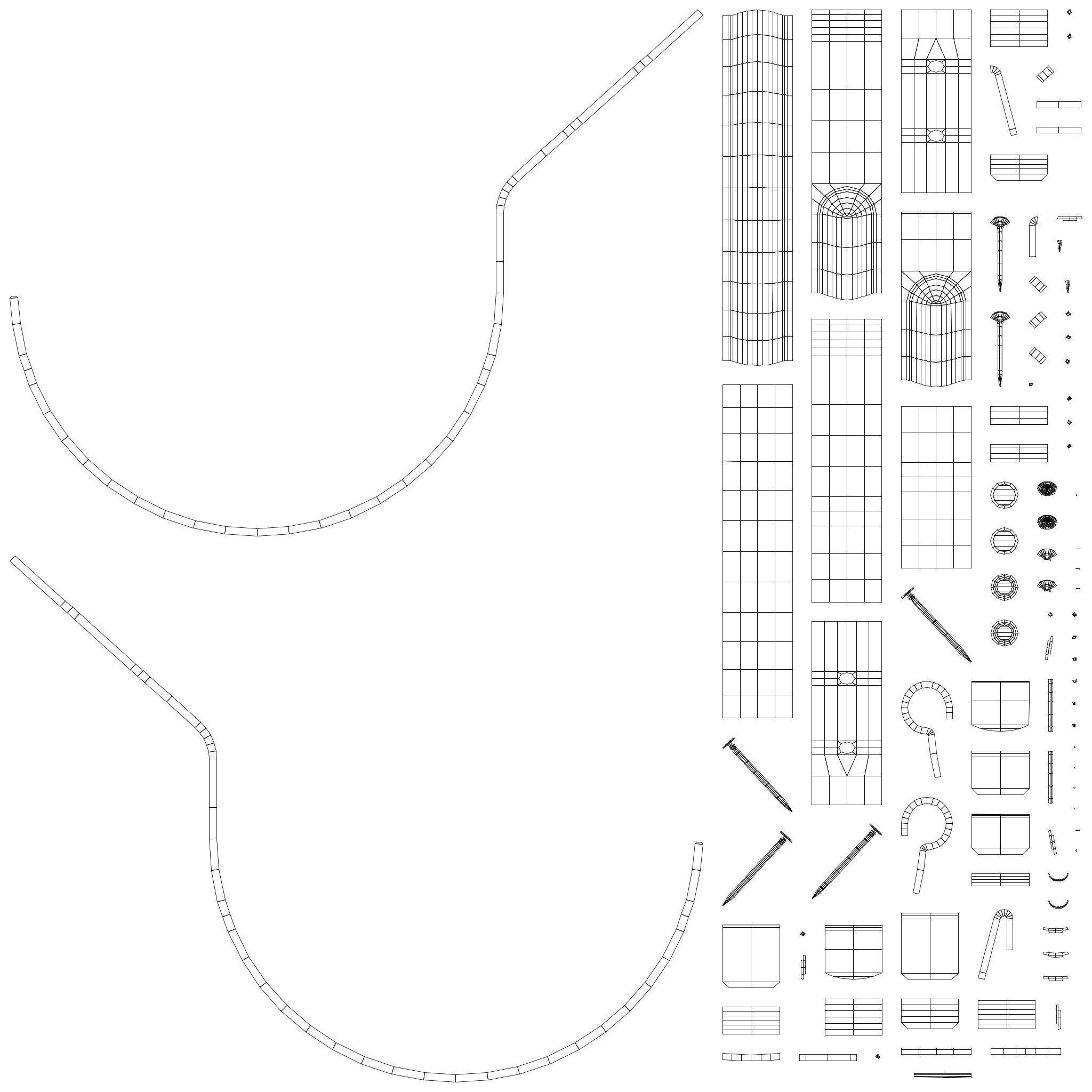 German Duplex House 3D model_18