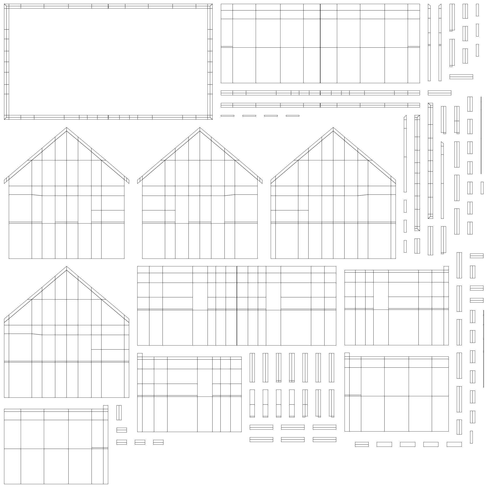German Duplex House 3D model_15