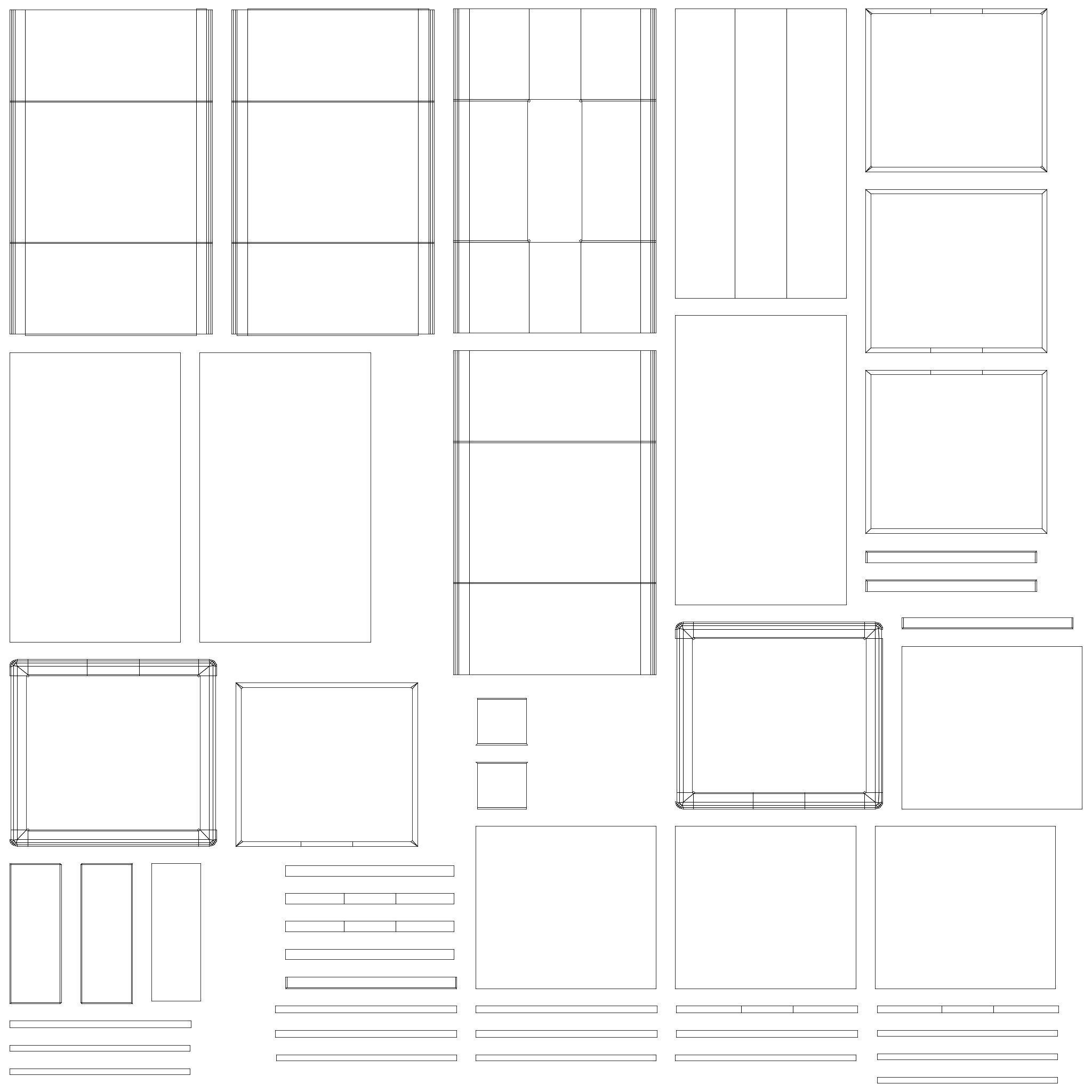 German Duplex House 3D model_19