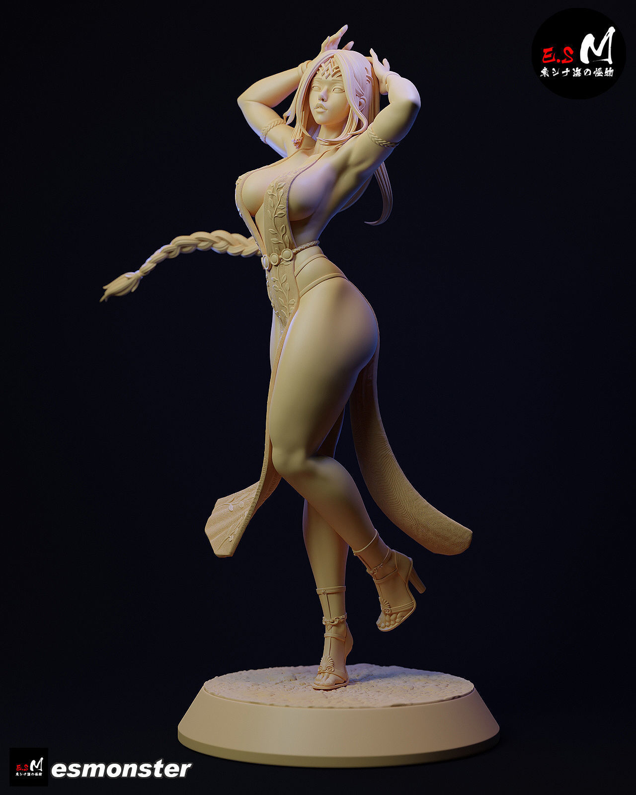 Queen Marika   CHARACTER BY ESM 3D print model 3D print model_24