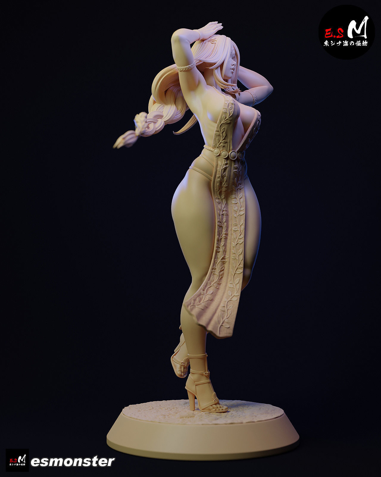 Queen Marika   CHARACTER BY ESM 3D print model 3D print model_26