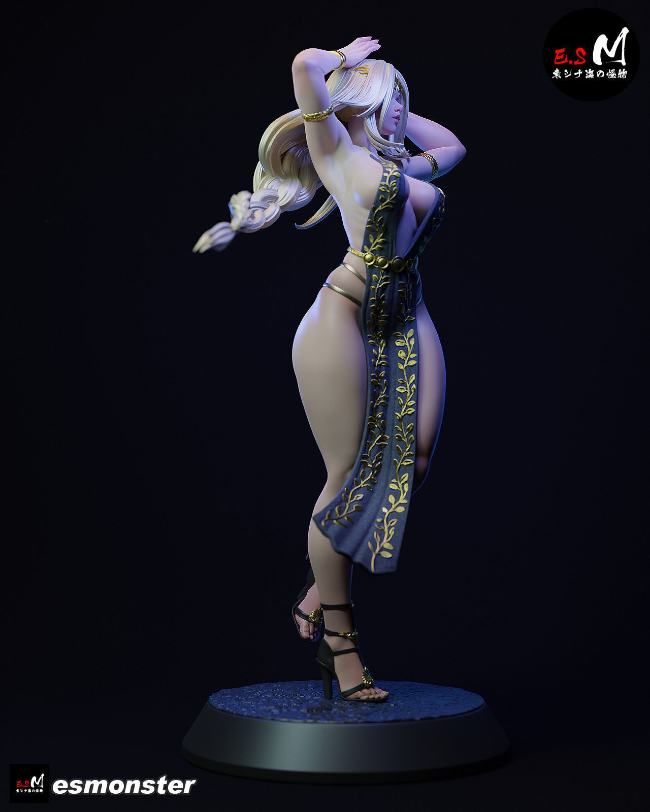 Queen Marika   CHARACTER BY ESM 3D print model 3D print model_21