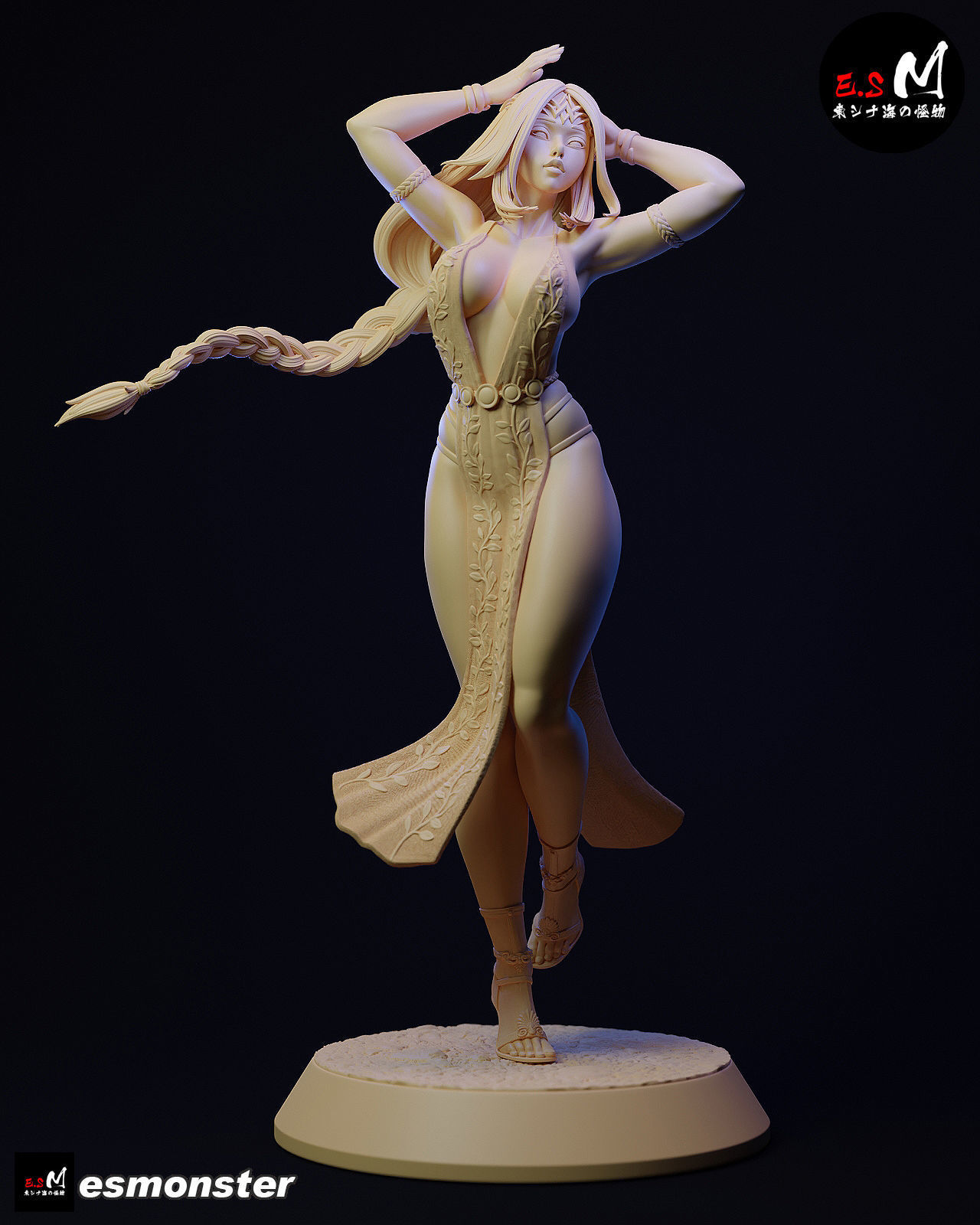 Queen Marika   CHARACTER BY ESM 3D print model 3D print model_25