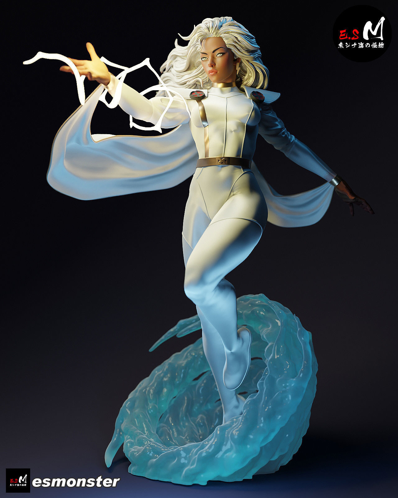 Storm Quarter Scale CHARACTER BY ESM 3D print model_6