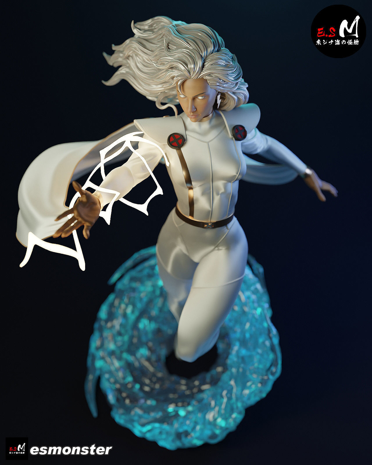 Storm Quarter Scale CHARACTER BY ESM 3D print model_13