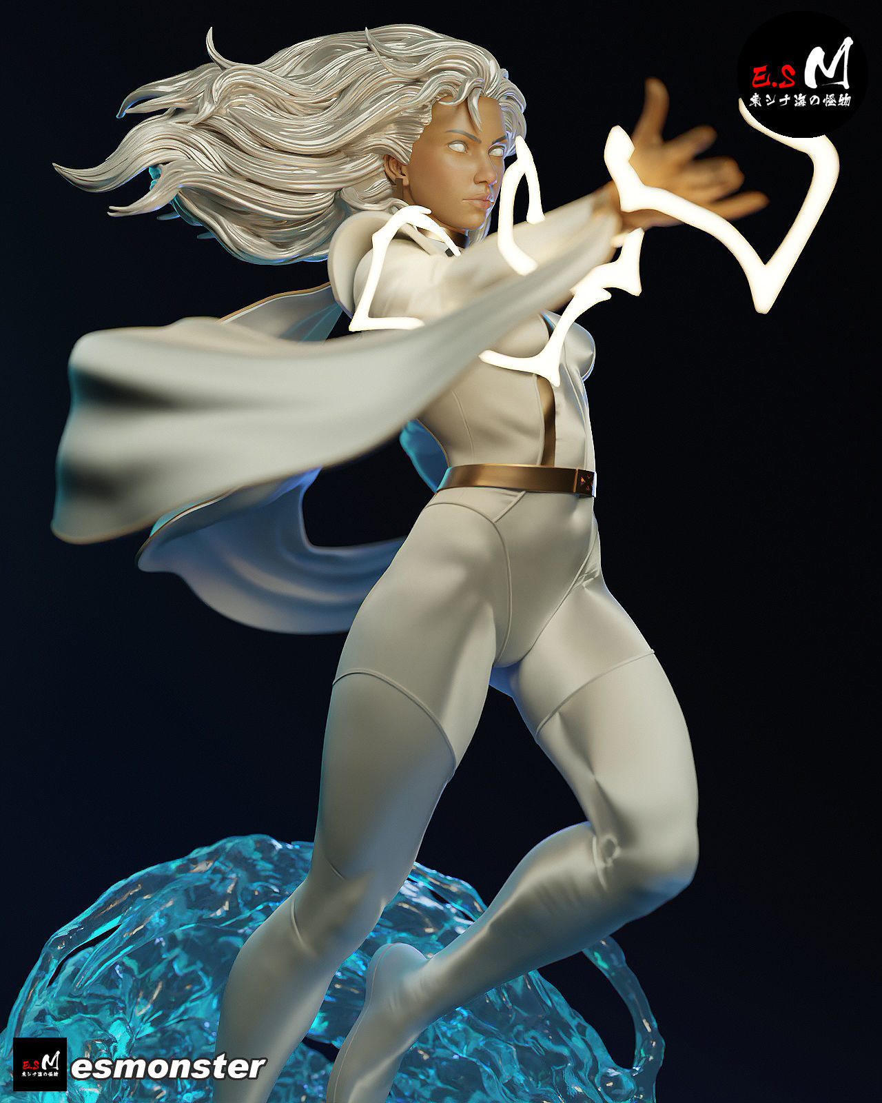 Storm Quarter Scale CHARACTER BY ESM 3D print model_9