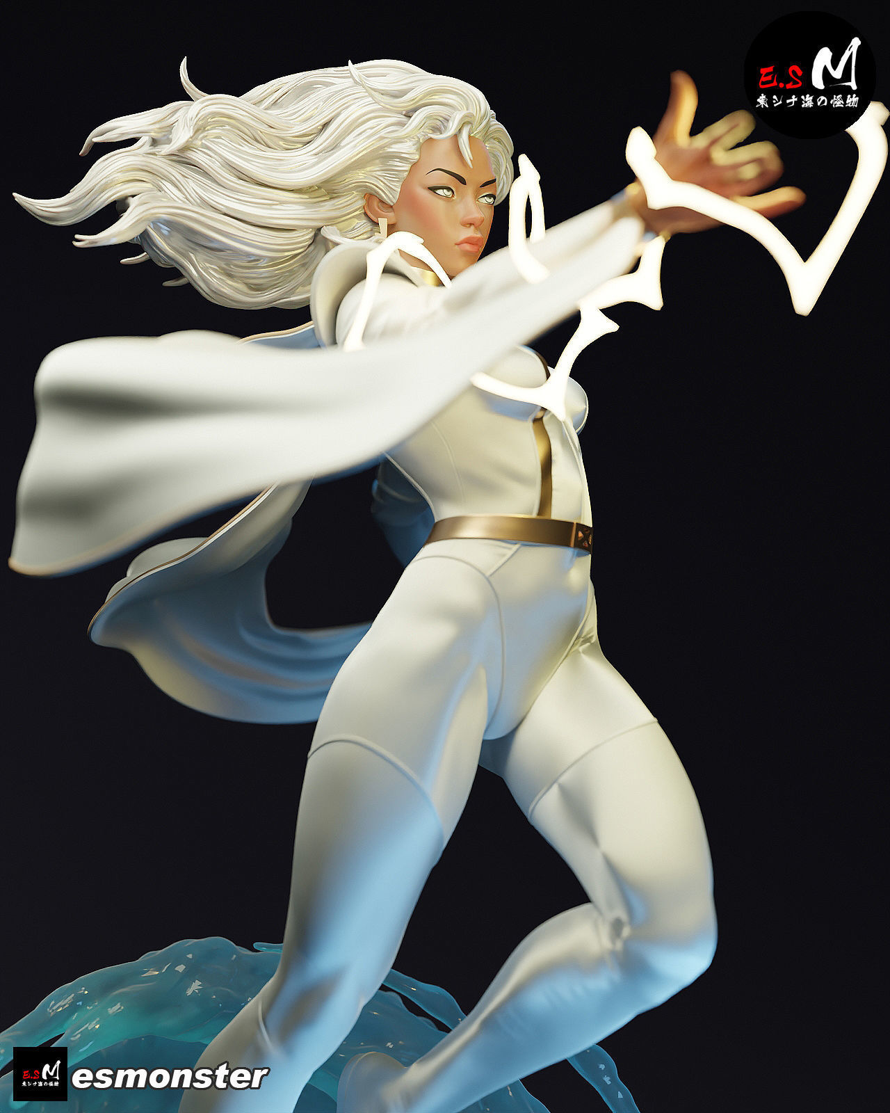 Storm Quarter Scale CHARACTER BY ESM 3D print model_4