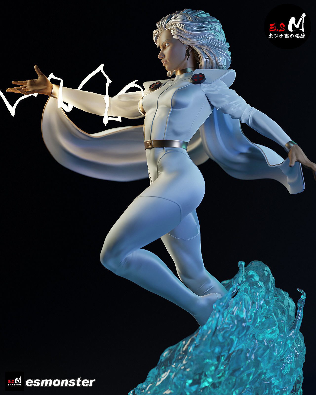 Storm Quarter Scale CHARACTER BY ESM 3D print model_8