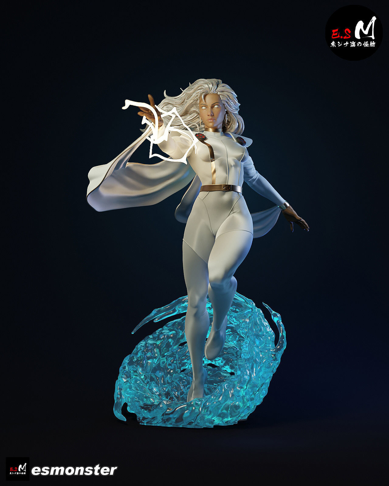 Storm Quarter Scale CHARACTER BY ESM 3D print model_14