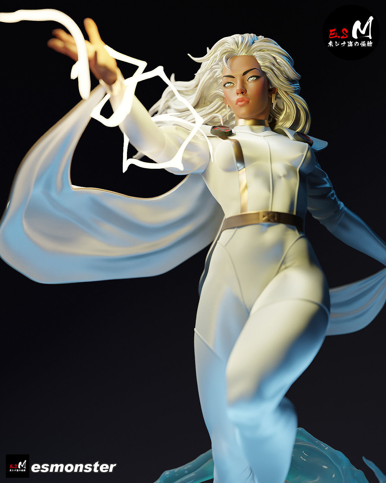 Storm Quarter Scale CHARACTER BY ESM 3D print model_3