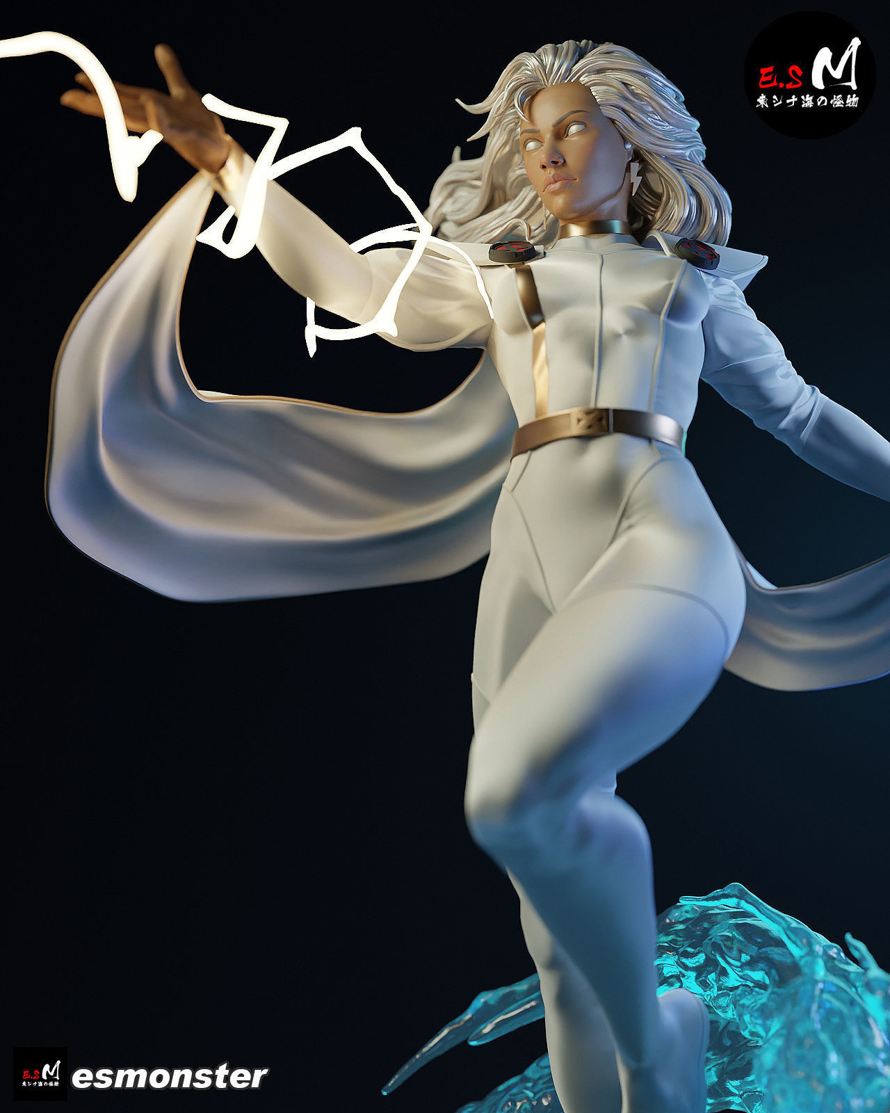 Storm Quarter Scale CHARACTER BY ESM 3D print model_7