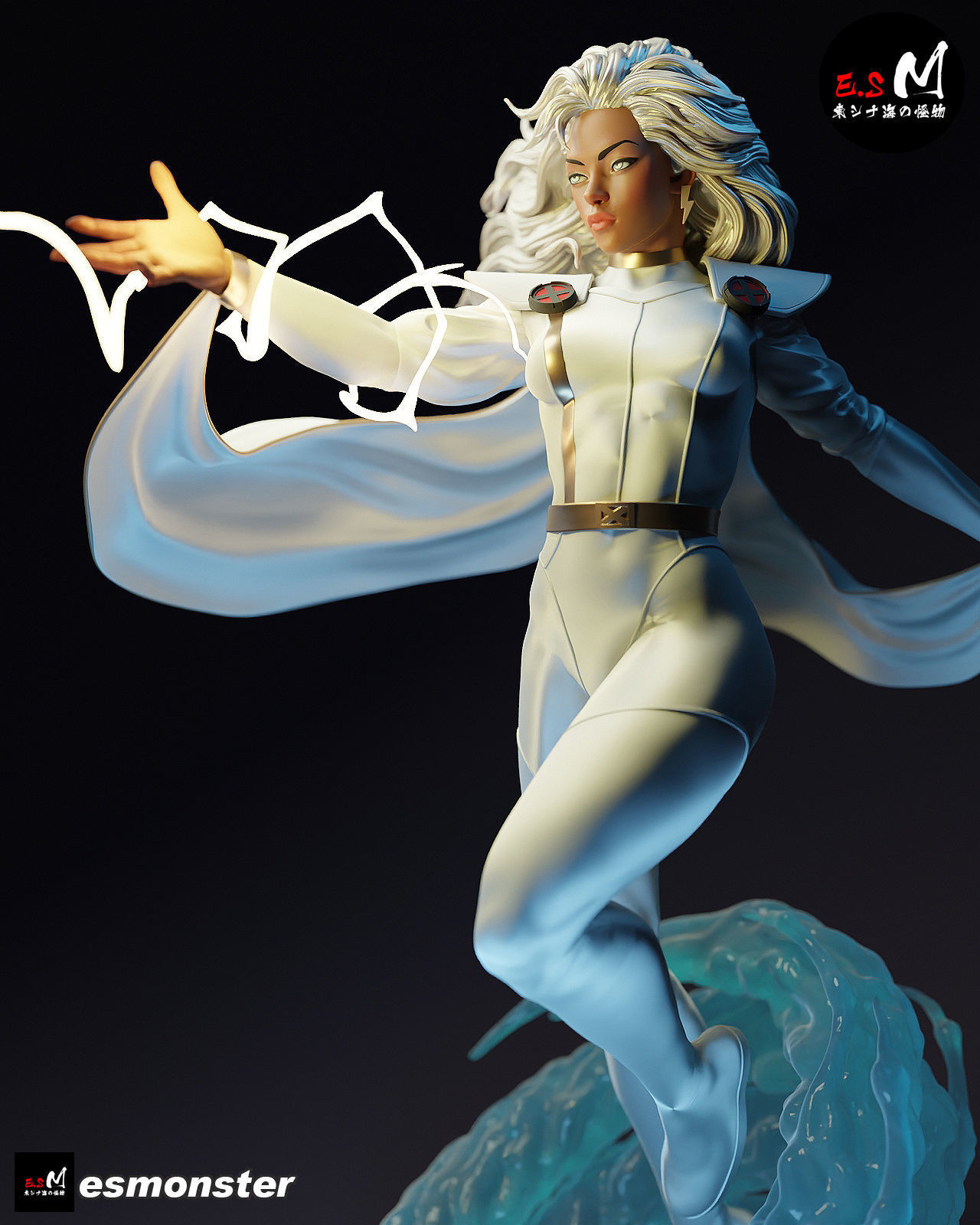 Storm Quarter Scale CHARACTER BY ESM 3D print model_2
