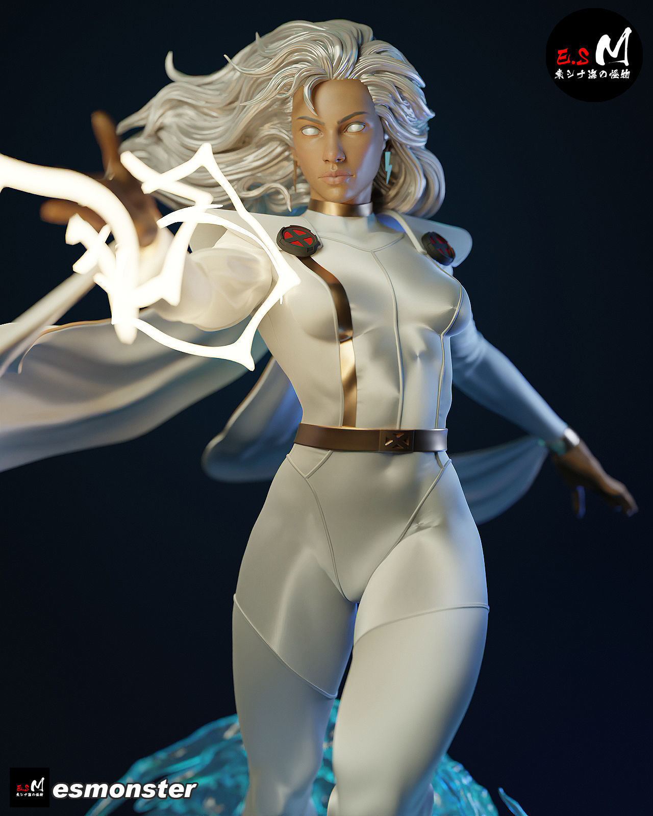 Storm Quarter Scale CHARACTER BY ESM 3D print model_10