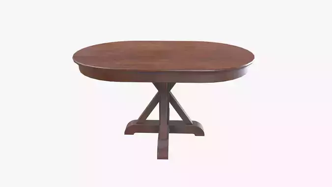 Dining table Low-poly 3D model