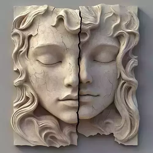 Twins 3D print model