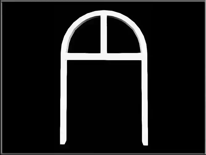 Arched window