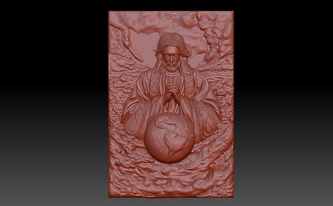 Jesus 3D print model