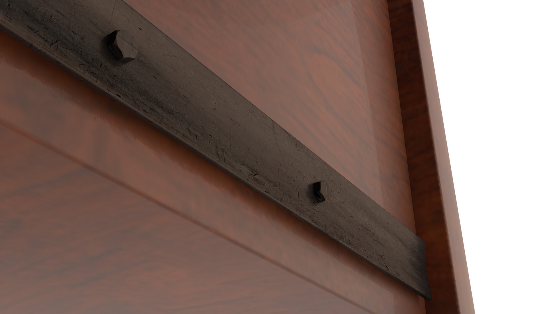 Craftsman Style TV Stand 3D model_19