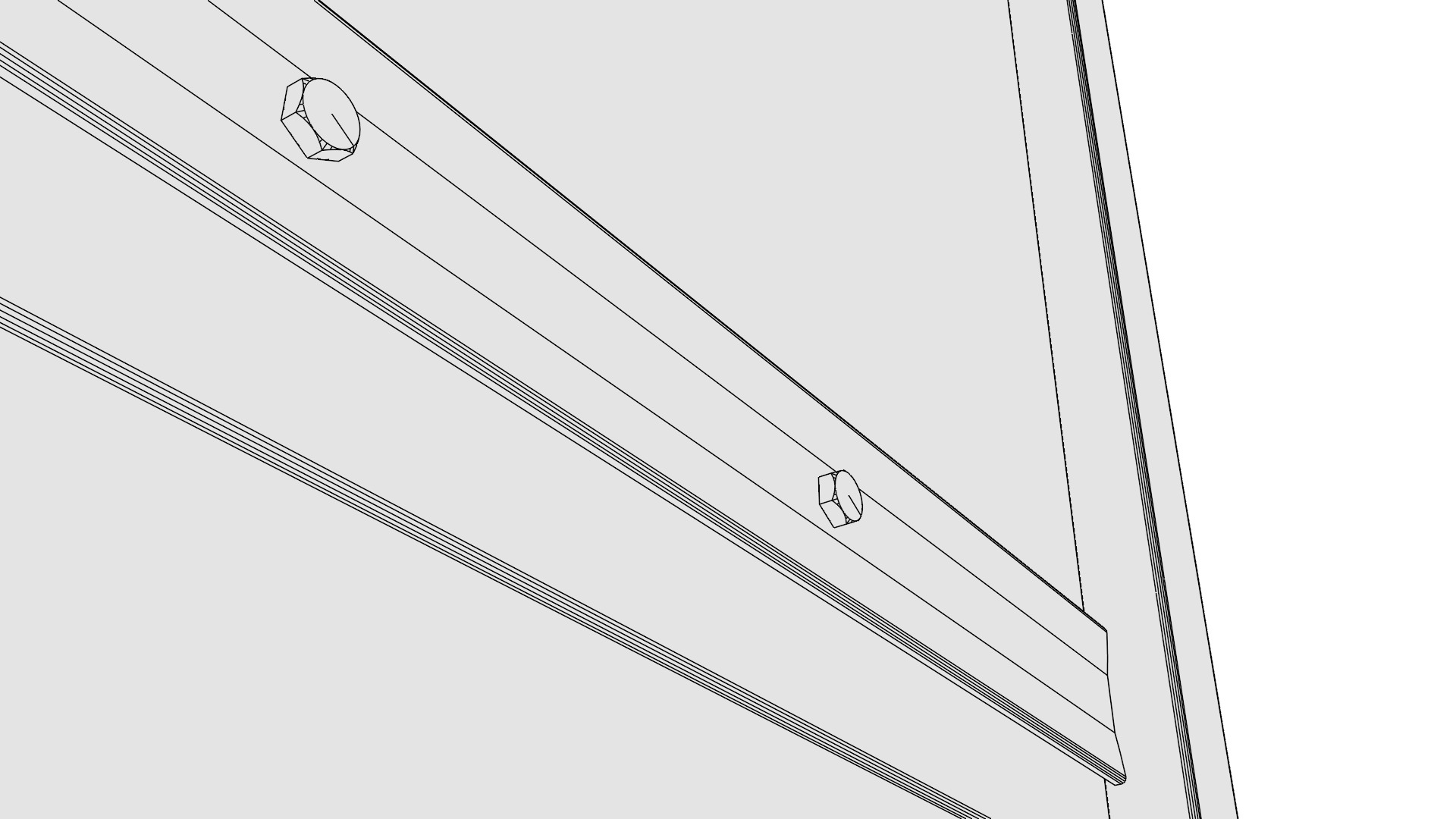 Craftsman Style TV Stand 3D model_20