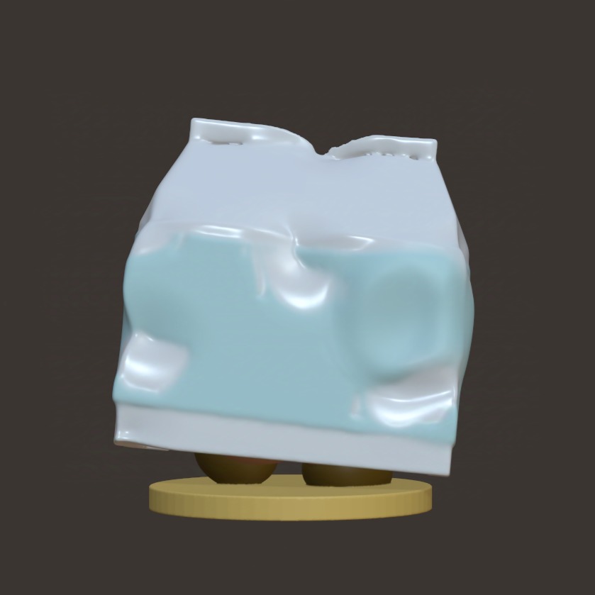 BT21 Minini Halloween Edition - Milky Shooky Mini Figurine 3D print model_3