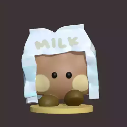 BT21 Minini Halloween Edition - Milky Shooky Mini Figurine