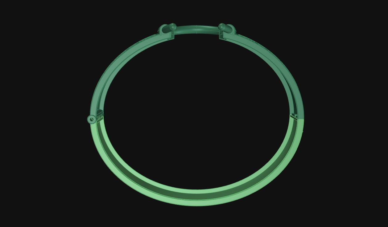 Horseshoe Bracelet - 221114 3D print model_9