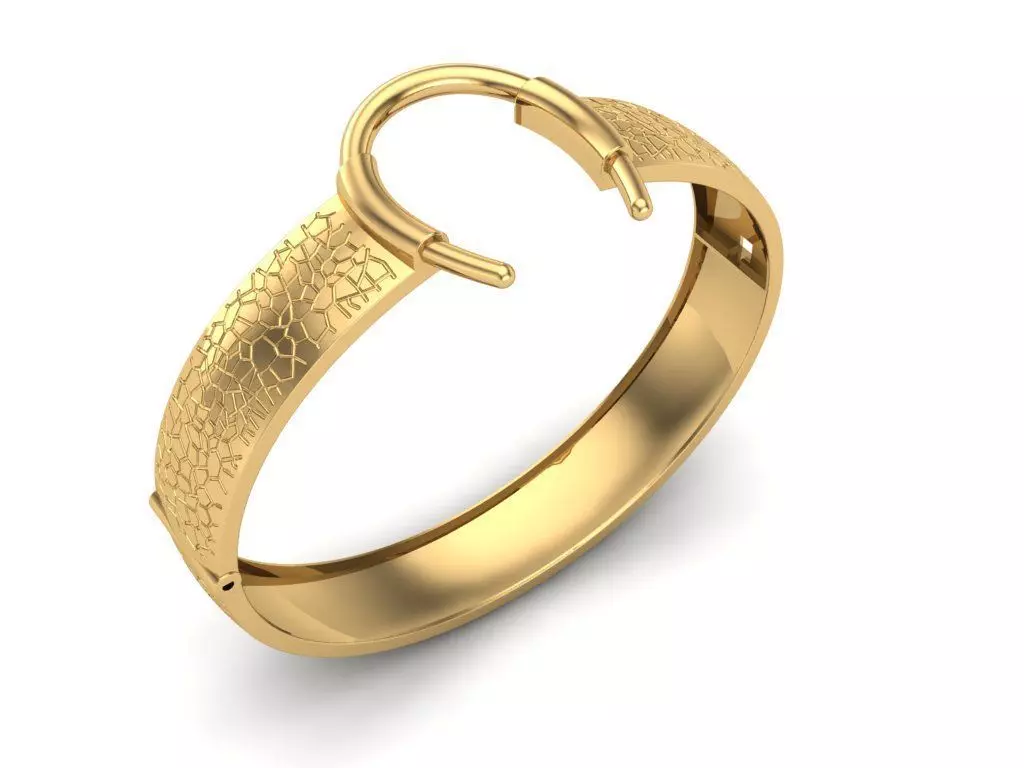 Horseshoe Bracelet - 221114 3D print model_0