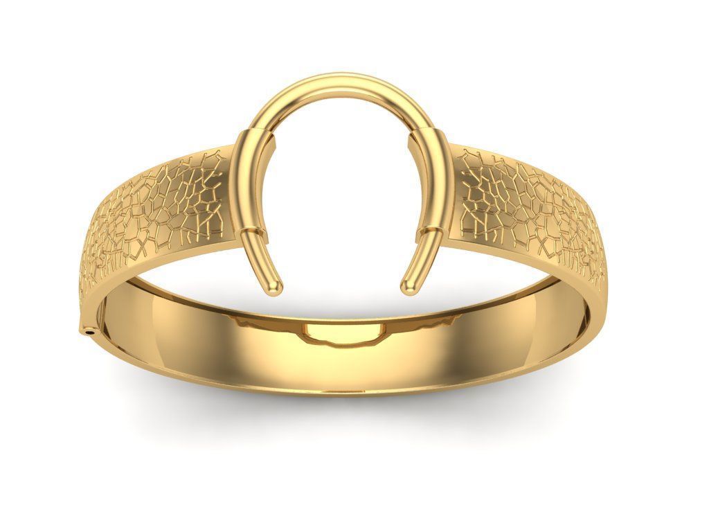 Horseshoe Bracelet - 221114 3D print model_1