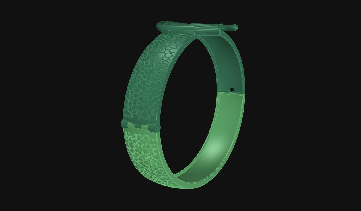 Horseshoe Bracelet - 221114 3D print model_7
