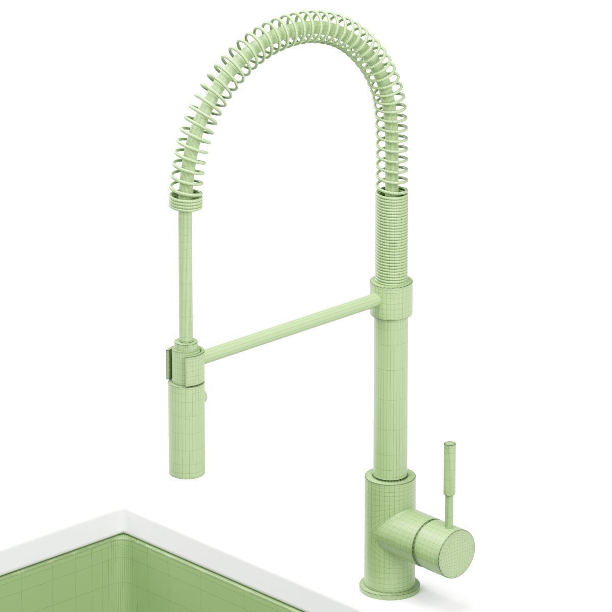ZLINE kitchen sink 3D model_4