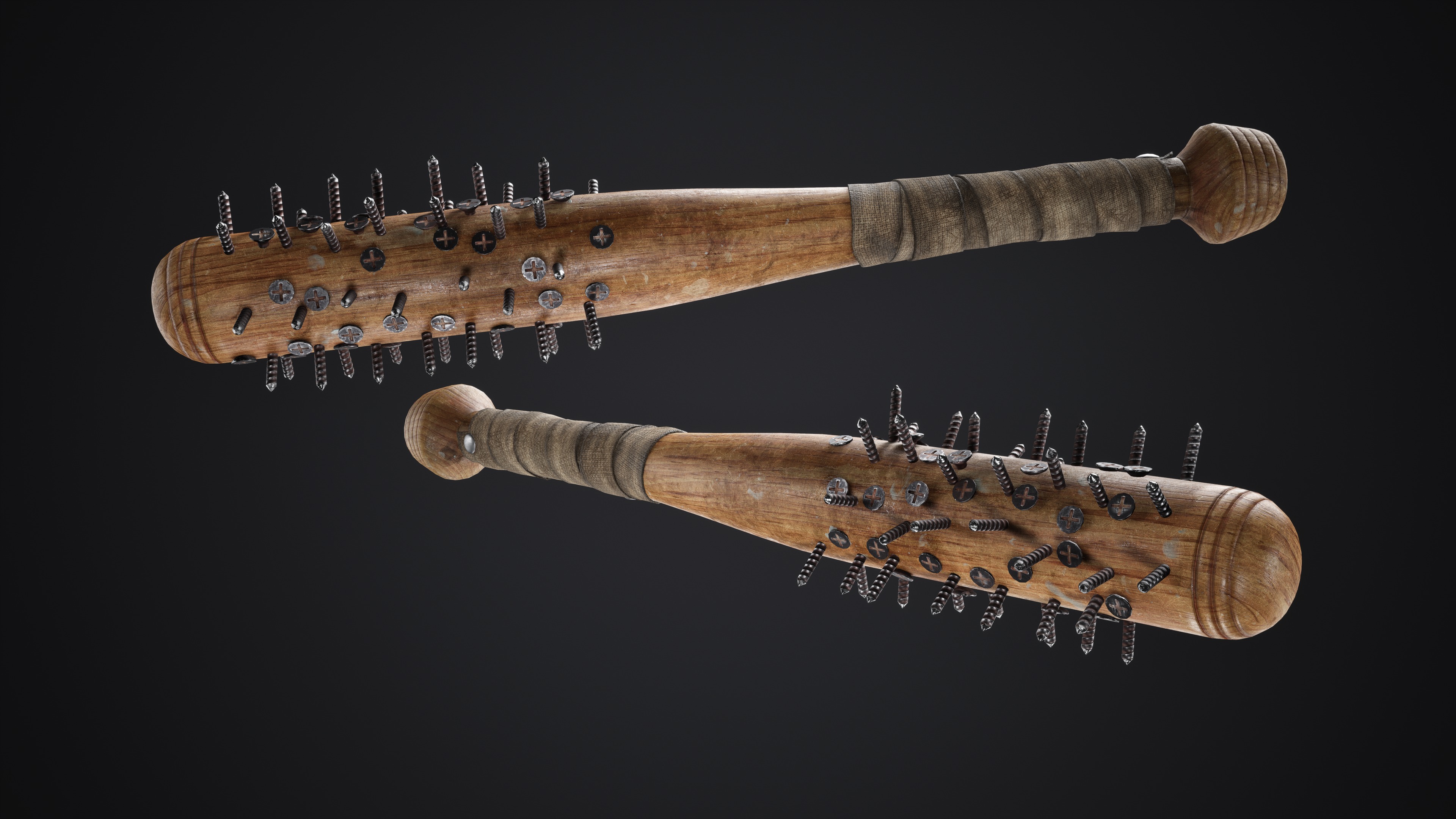 Apocalypse Bats Low-poly 3D model_22