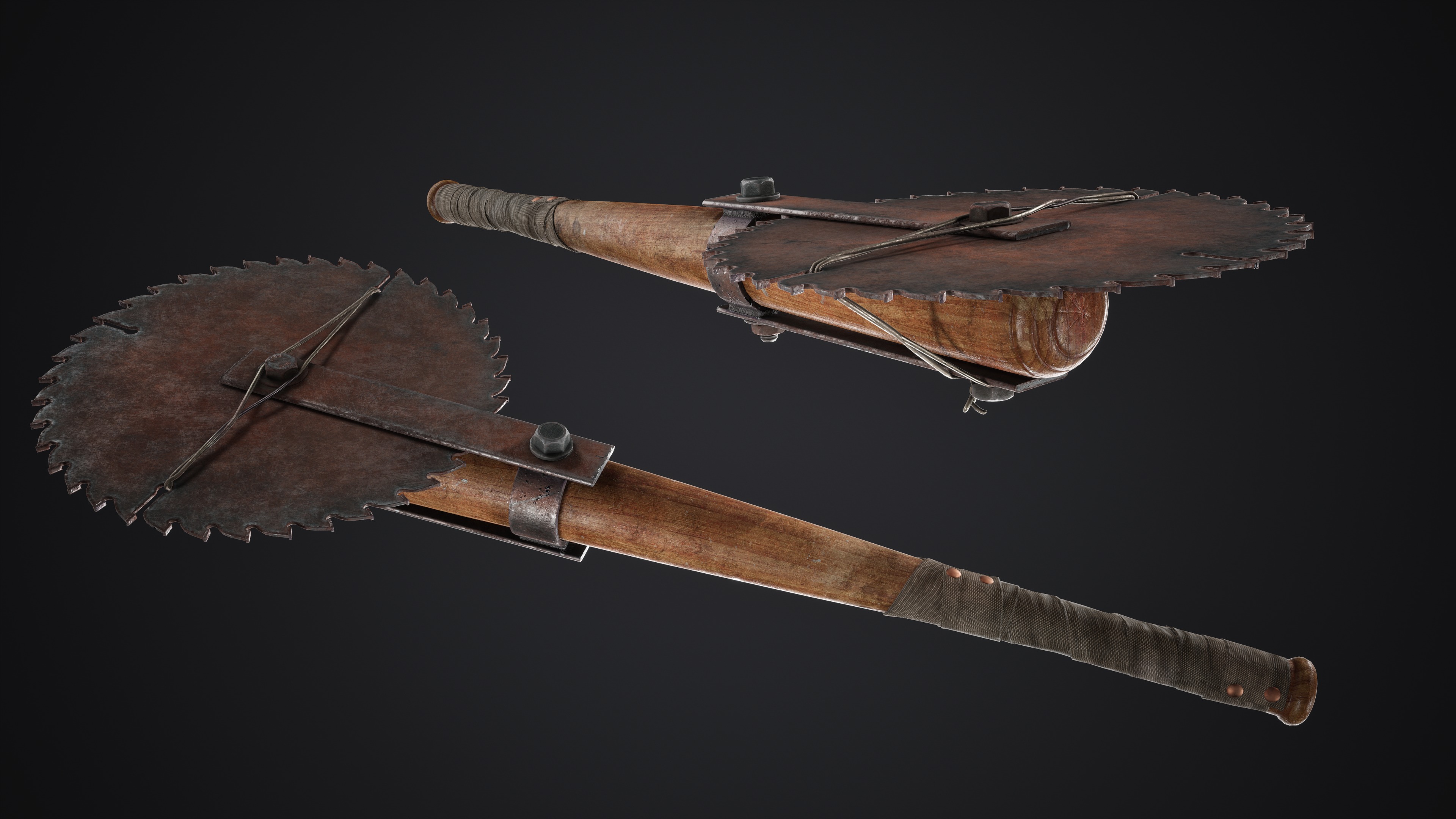 Apocalypse Bats Low-poly 3D model_39