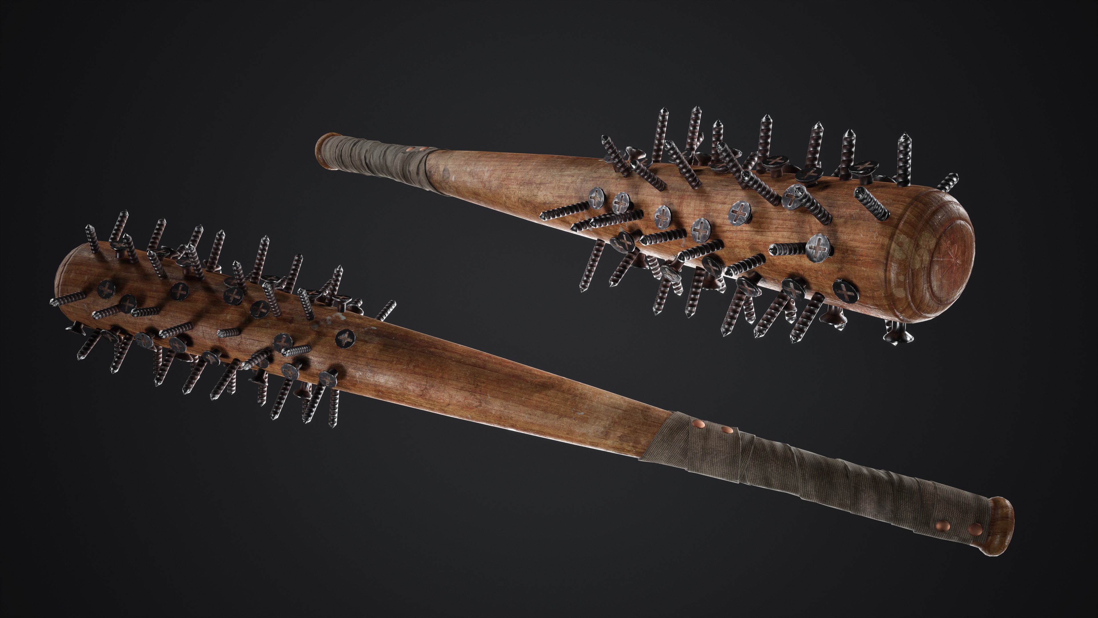 Apocalypse Bats Low-poly 3D model_35