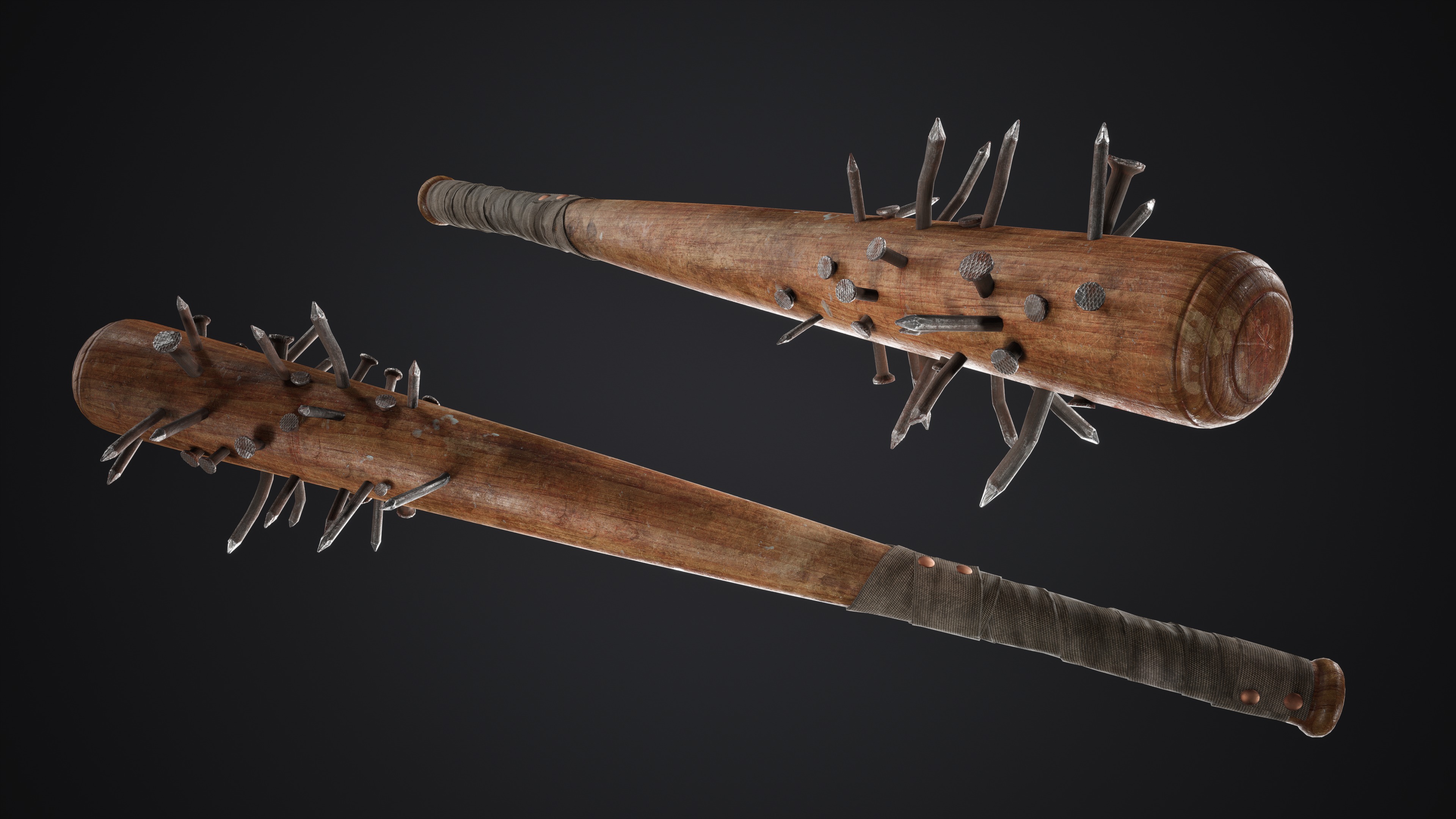 Apocalypse Bats Low-poly 3D model_36