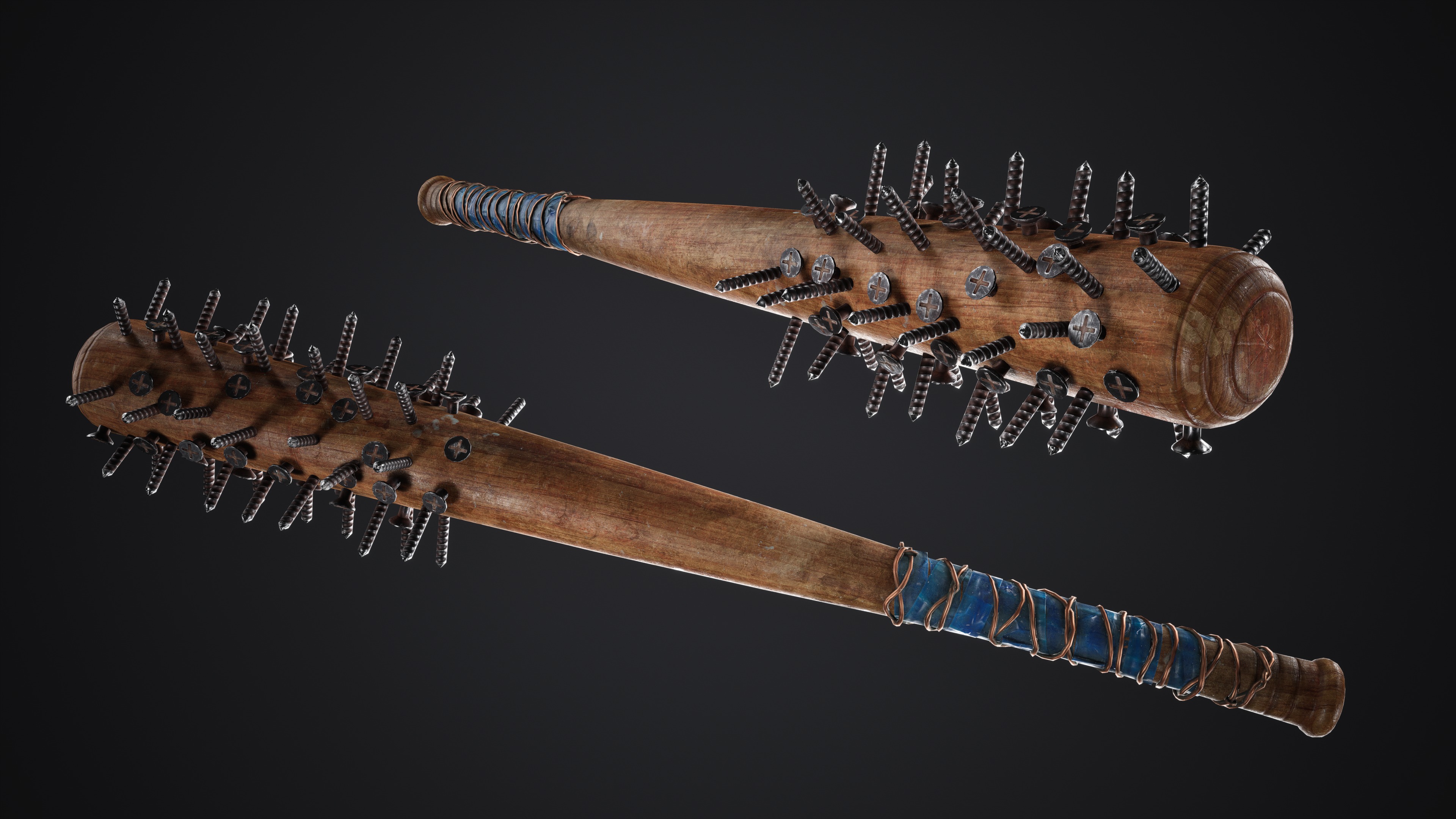 Apocalypse Bats Low-poly 3D model_30