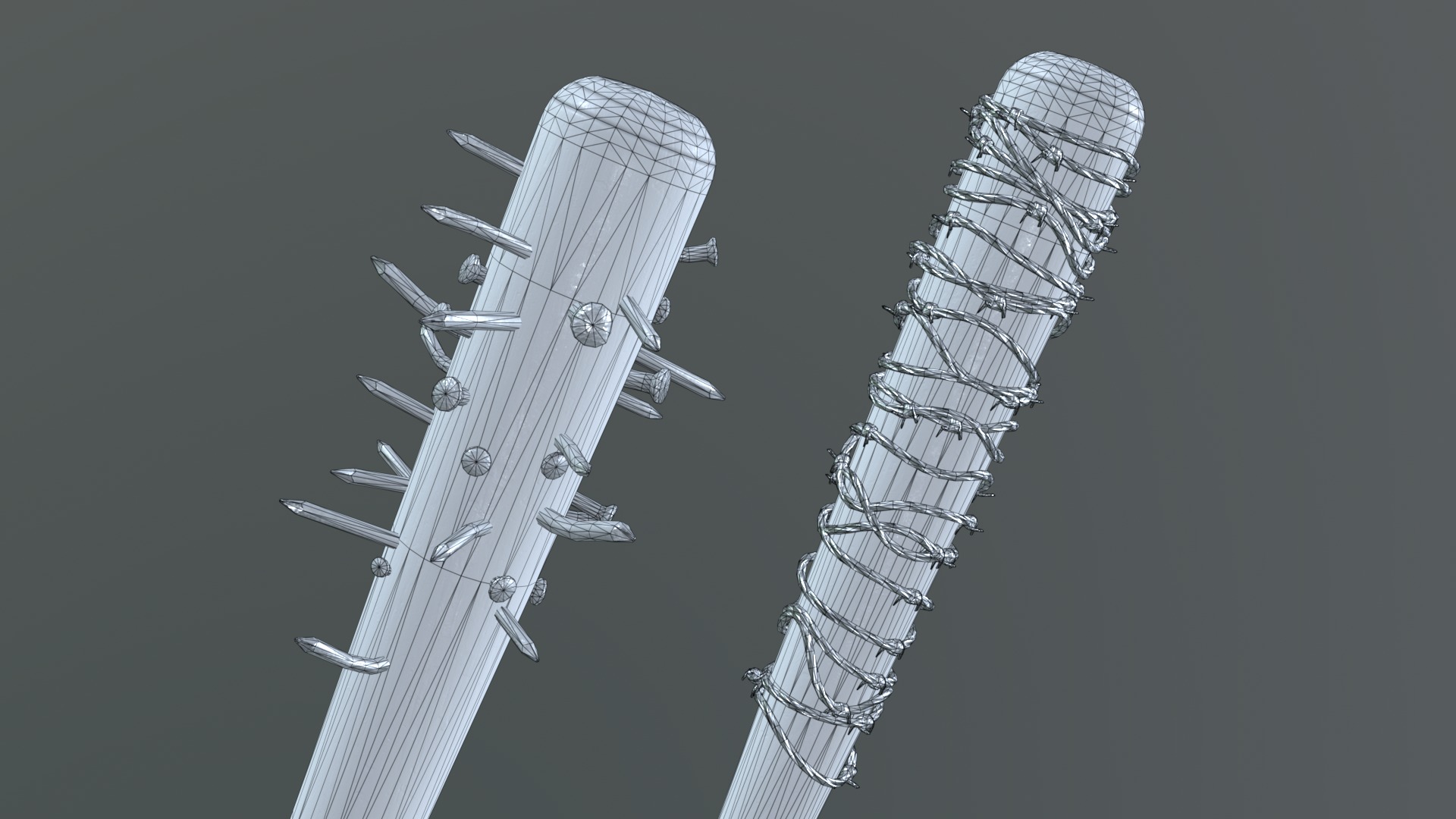 Apocalypse Bats Low-poly 3D model_50