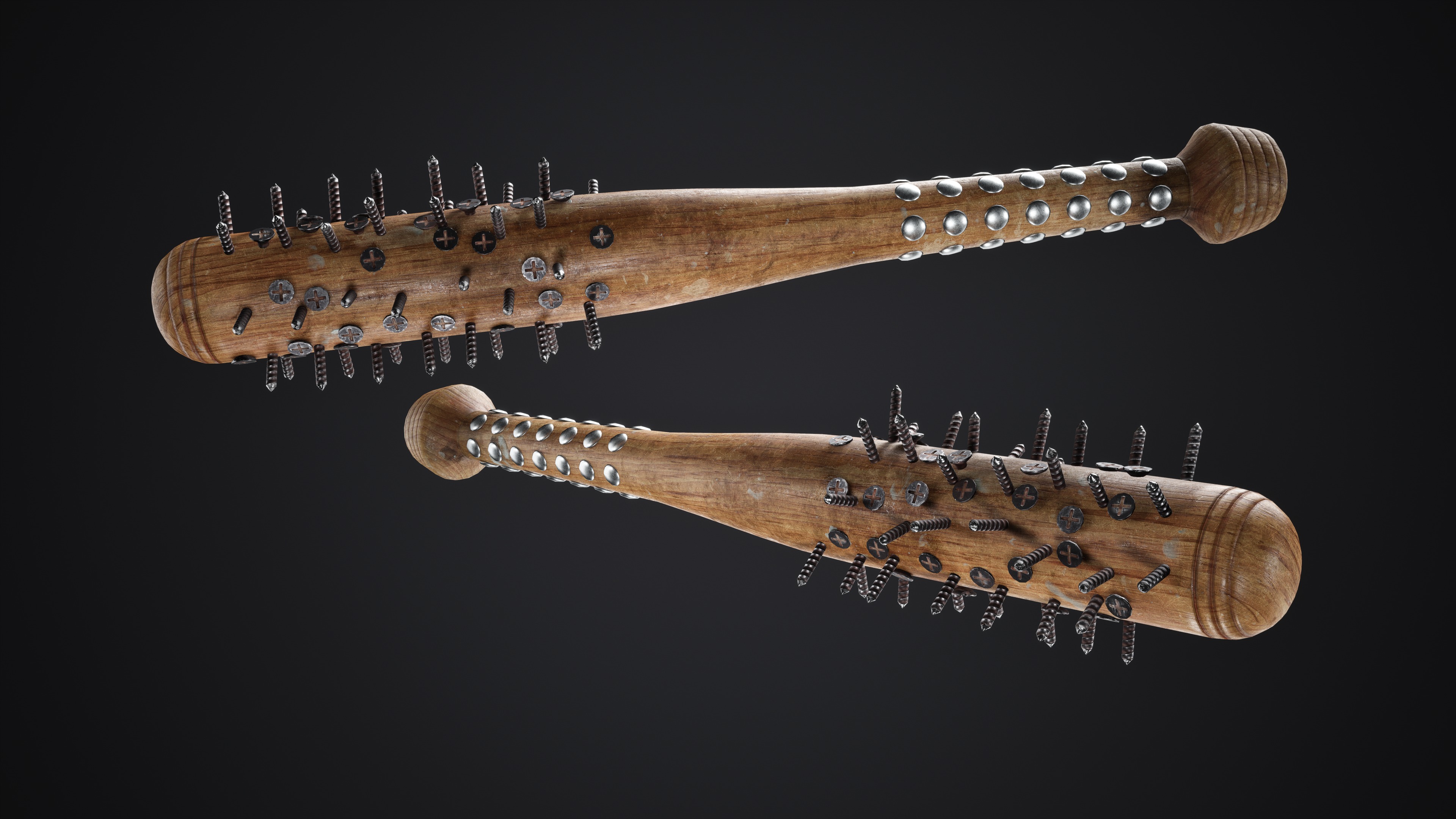 Apocalypse Bats Low-poly 3D model_28