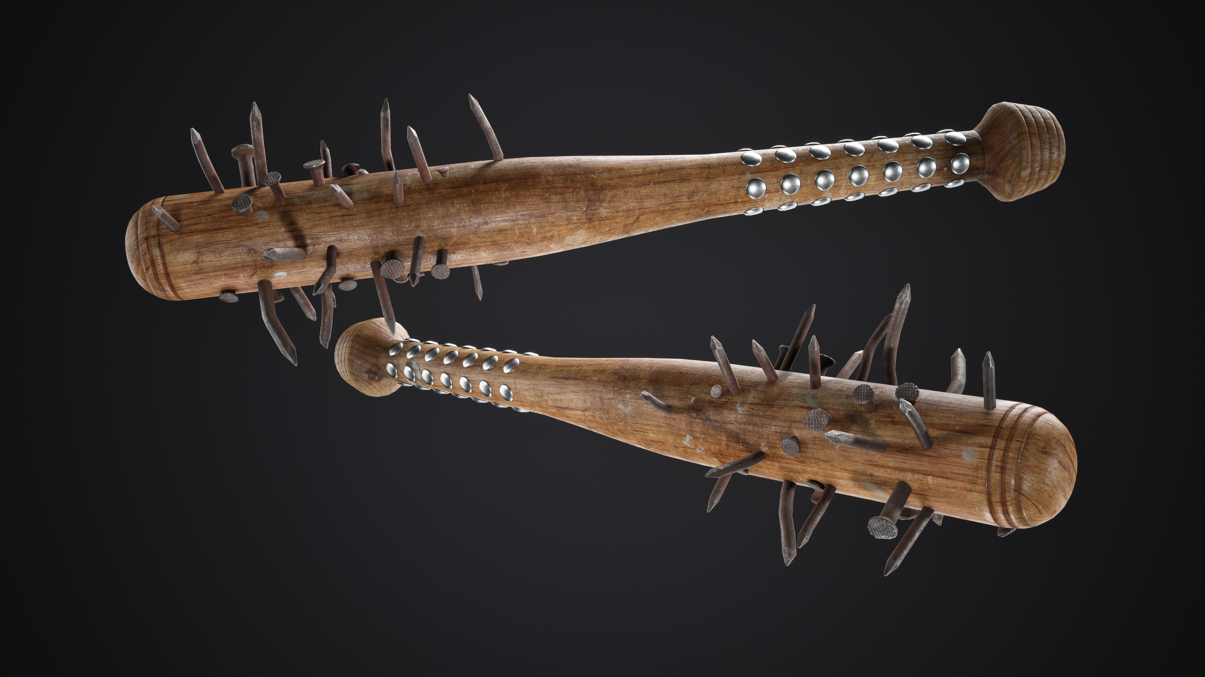 Apocalypse Bats Low-poly 3D model_26