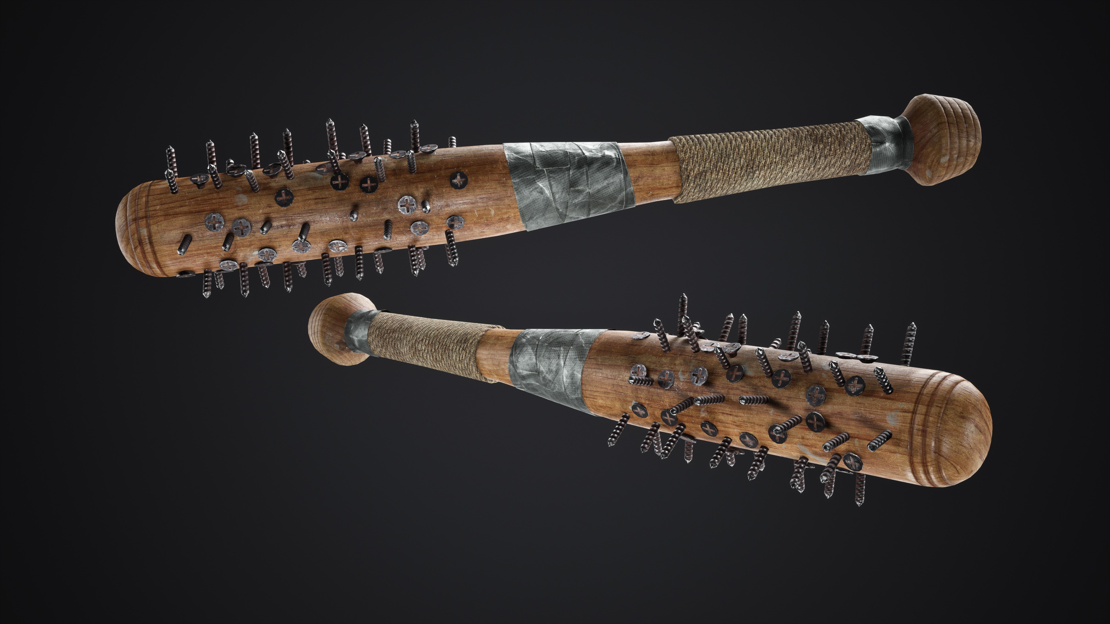 Apocalypse Bats Low-poly 3D model_13