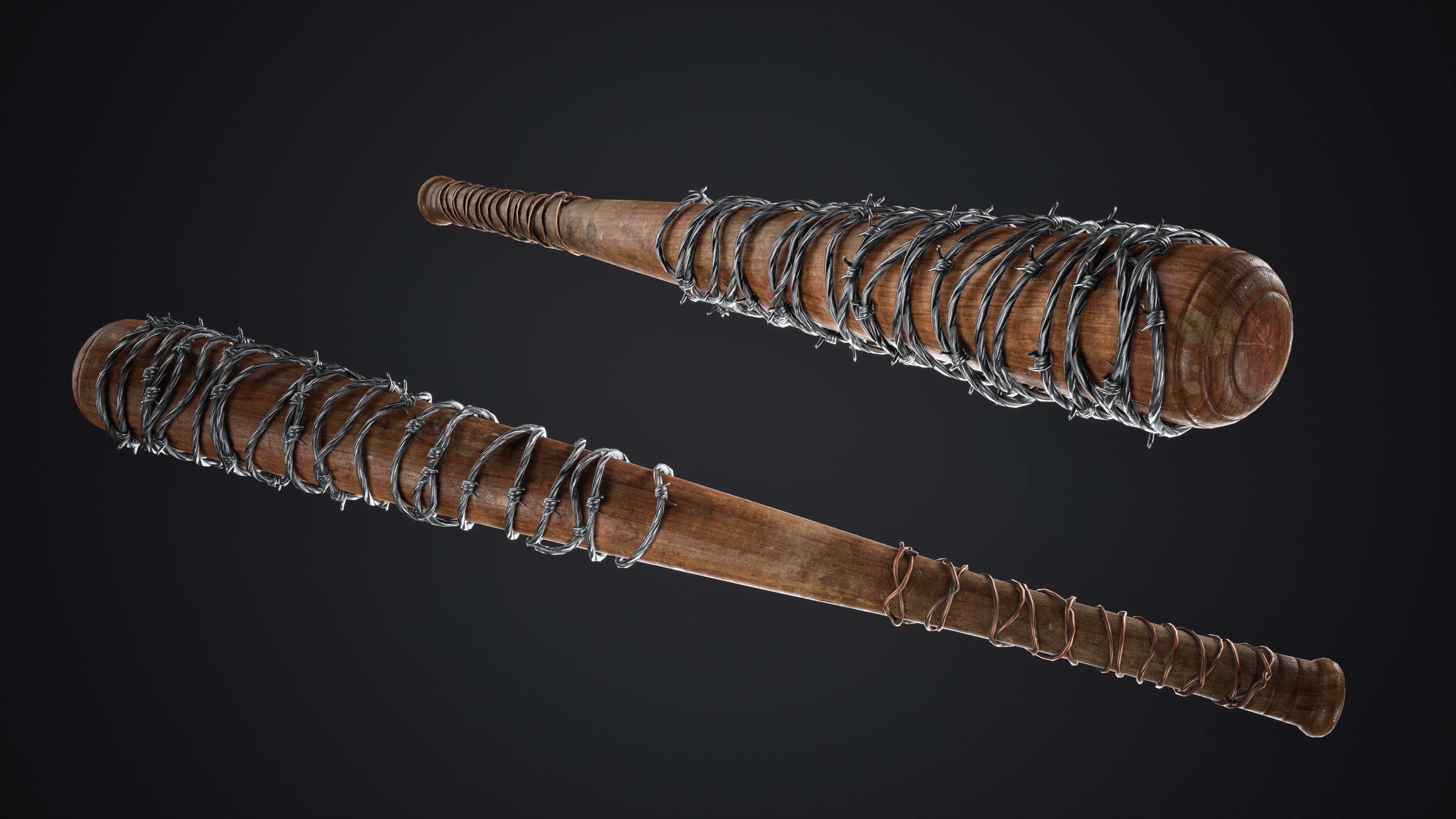 Apocalypse Bats Low-poly 3D model_38