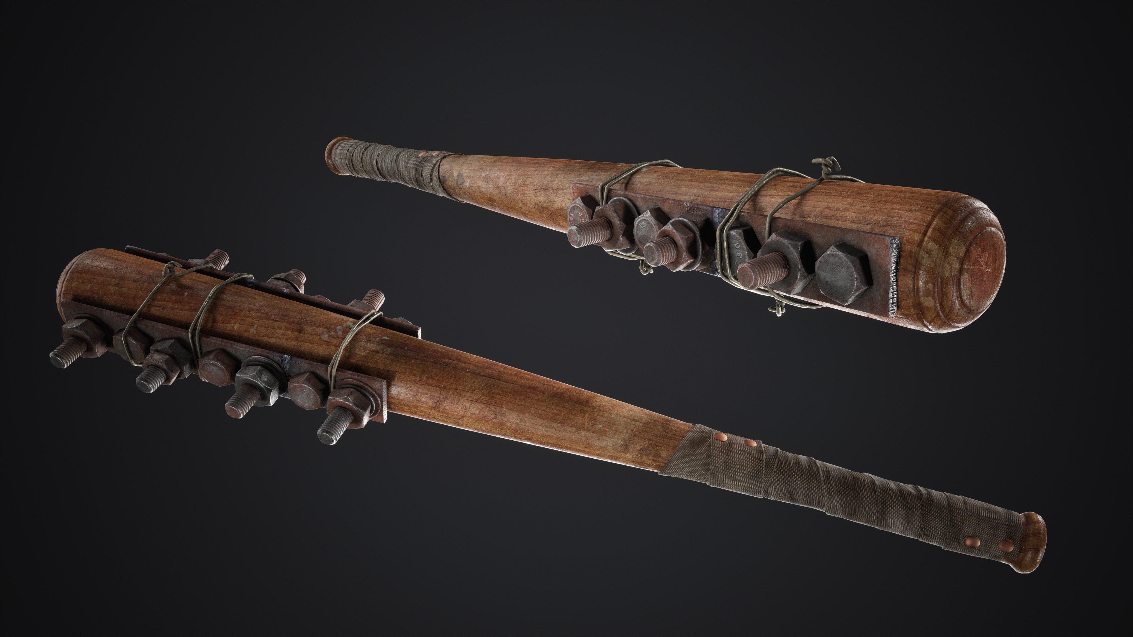 Apocalypse Bats Low-poly 3D model_37